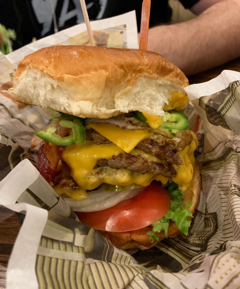 Impossible Burger at Wahlburgers