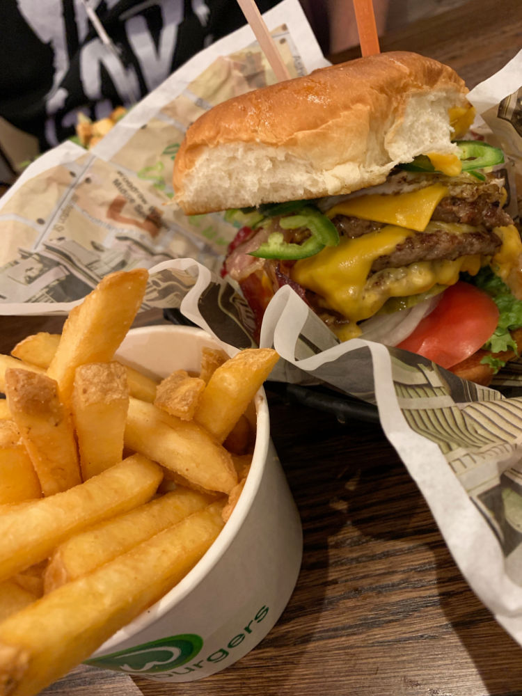 Impossible Burger at Wahlburgers