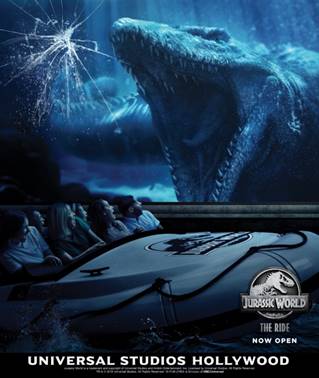 Jurassic World The Ride Opens at Universal Studios Hollywood and It Just Got Real