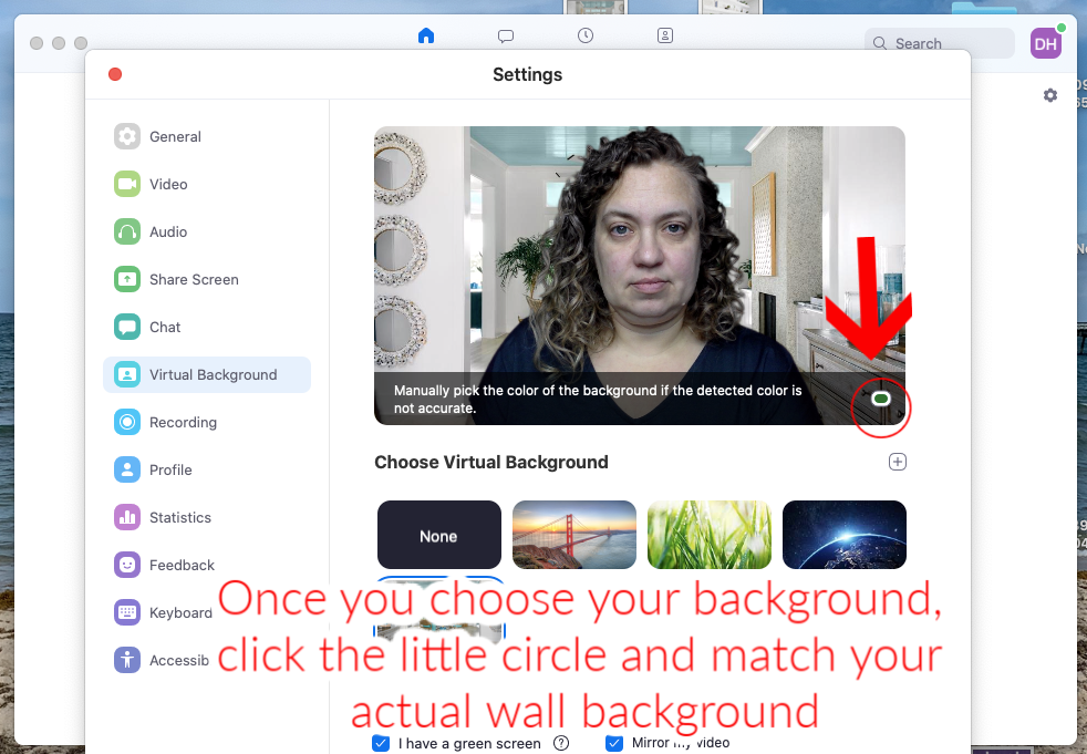 How to Change your Background in Zoom