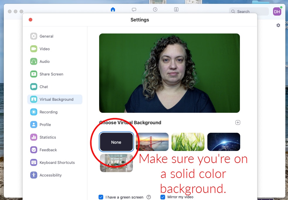 How to Change your Background in Zoom