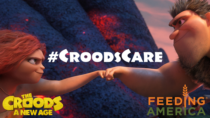 Help The Croods Provide One Million Meals To Families In Need This Holiday Season Through Feeding America