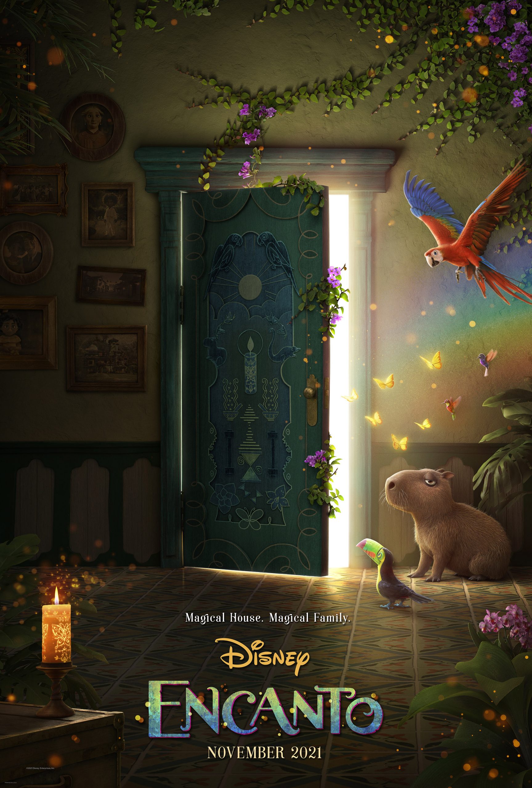 New Trailer and Poster for Walt Disney Animation Studios "Encanto"