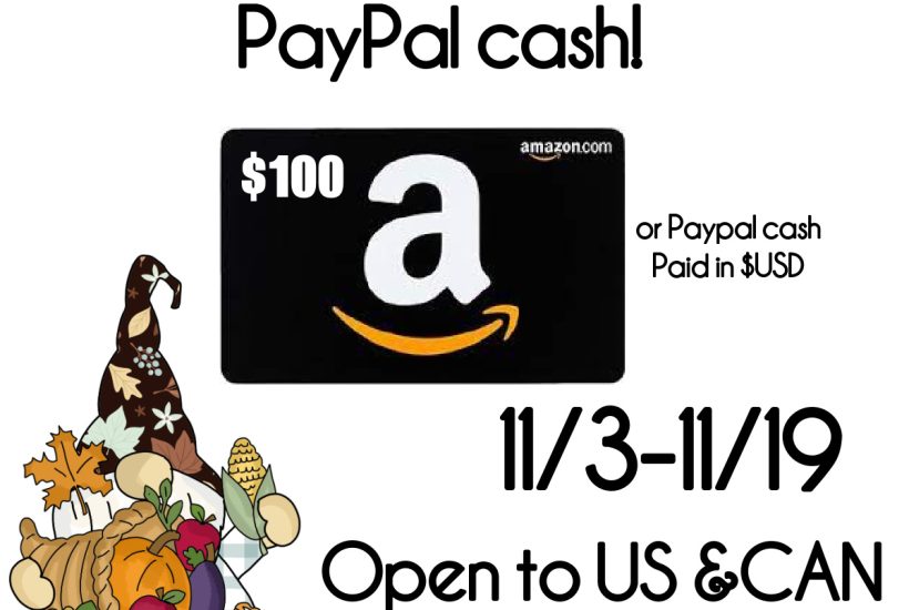 $100 Amazon Gift Card Giveaway